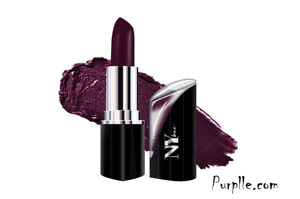 NY Bae Lipstick, Creamy Matte, Purple – Saturday Live Night 2