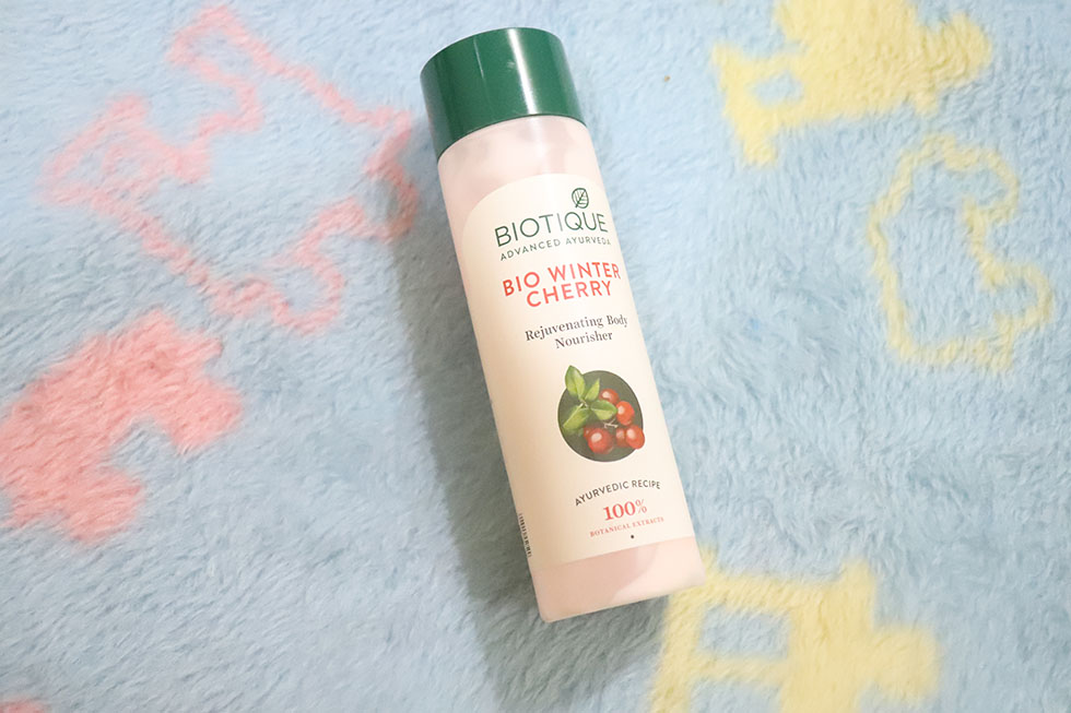 BIOTIQUE BIO WINTER CHERRY Rejuvenating Body Nourisher Review