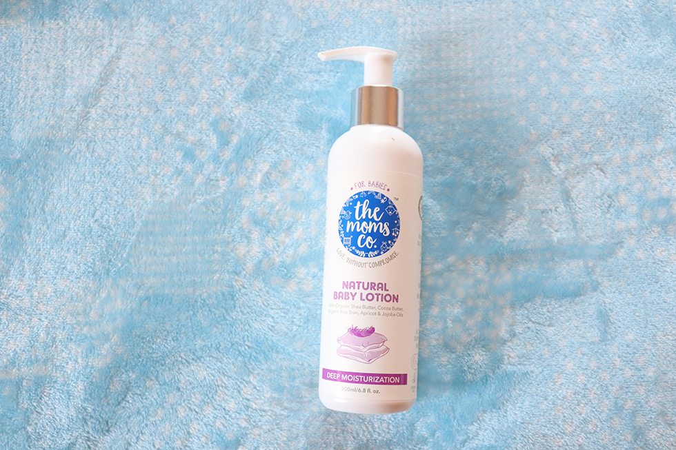 the moms co. NATURAL BABY LOTION Review