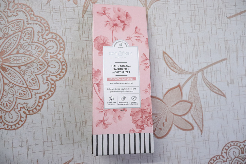 DOT & KEY HAND CREAM + SANITIZER, ROSE Review