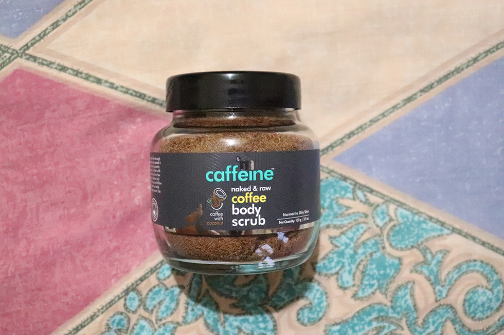 mCaffeine Naked & Raw Coffee Body Scrub with Coconut Review