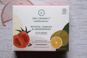 Juicy Chemistry Potato, Tomato & Lemongrass Organic Soap Review